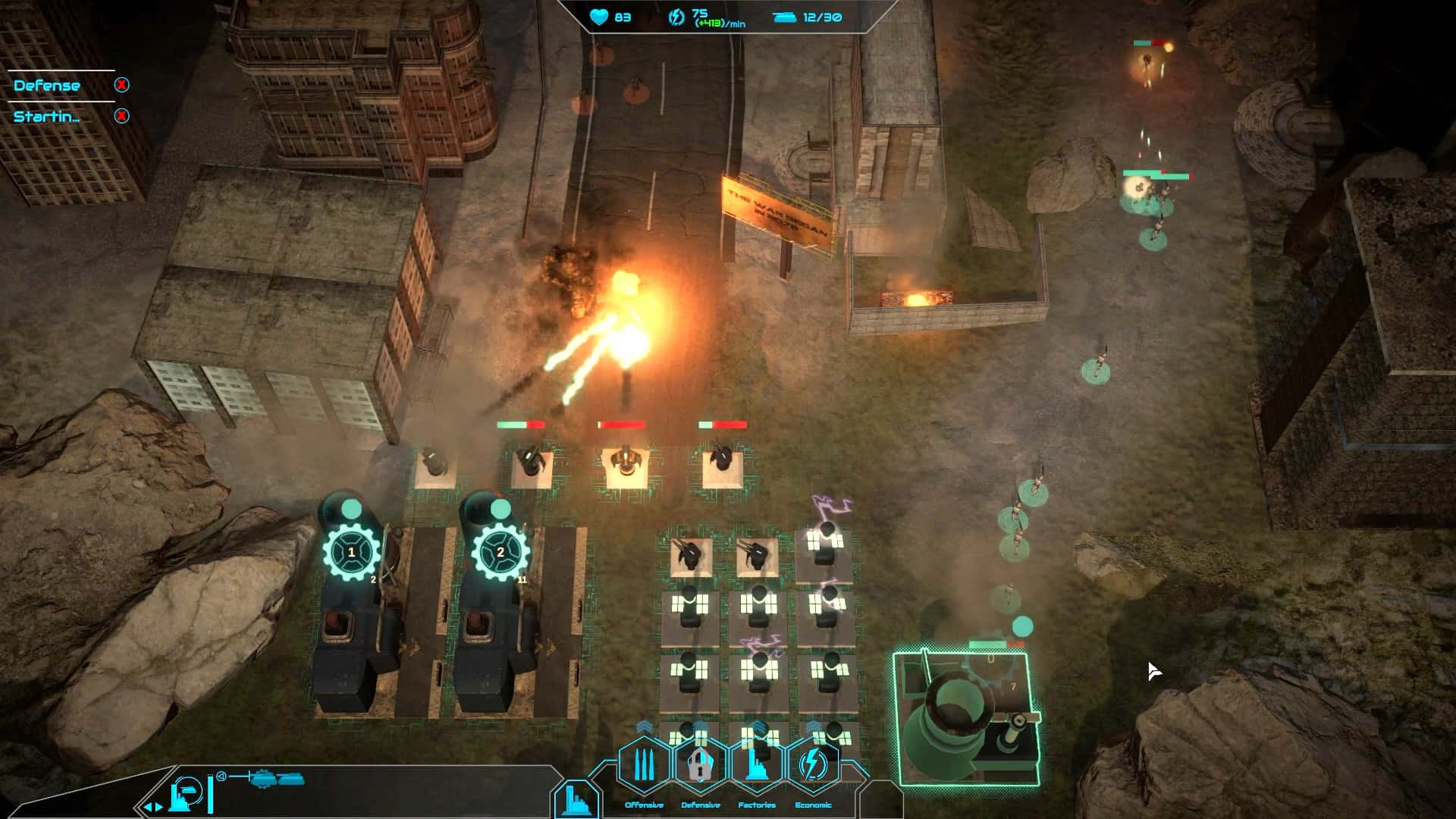 #10. A.I.D. - Artificial Intelligence Defence (GOG) By: Hydra Games S.A.