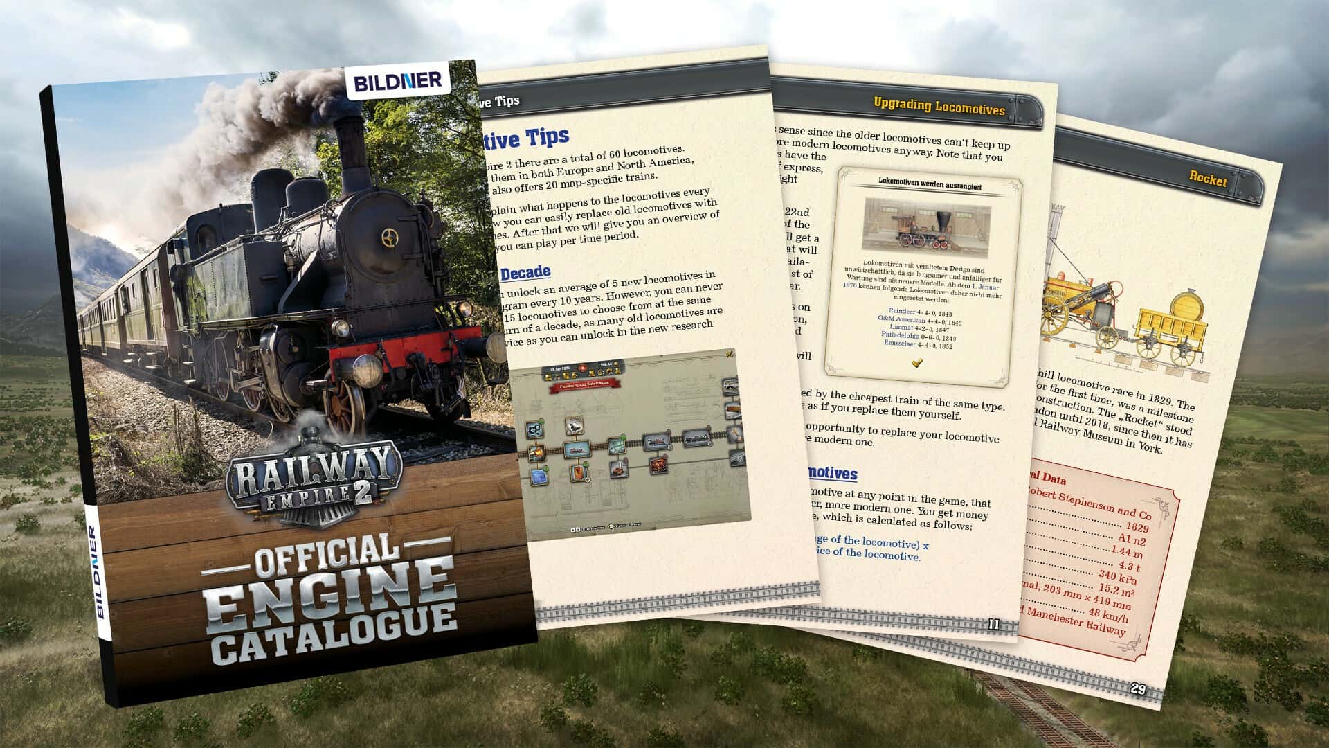 Railway Empire 2 - Official Guide: Engine Catalogue (PDF) (GOG) Podle: Kalypso Media Railway Empire 2 - Official Guide: Engine Catalogue (PDF) (GOG) Podle: Kalypso Media