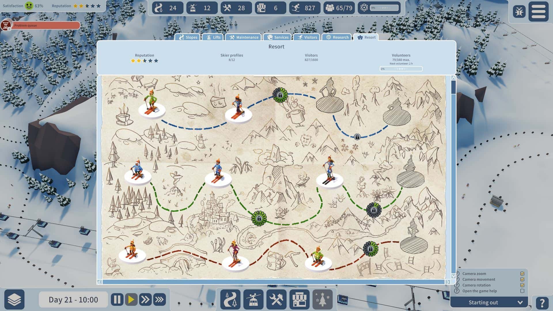 #1. Snowtopia: Ski Resort Builder (GOG) 由: Goblinz Publishing