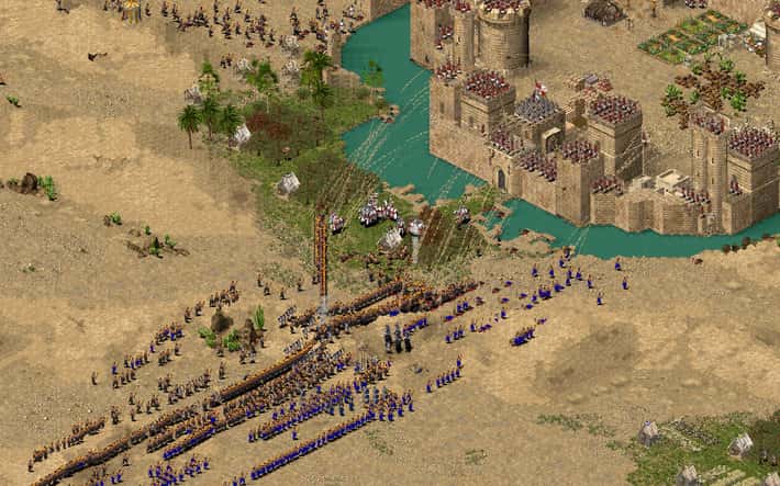 #10. Stronghold Crusader HD (GOG) โดย: FireFly Studios