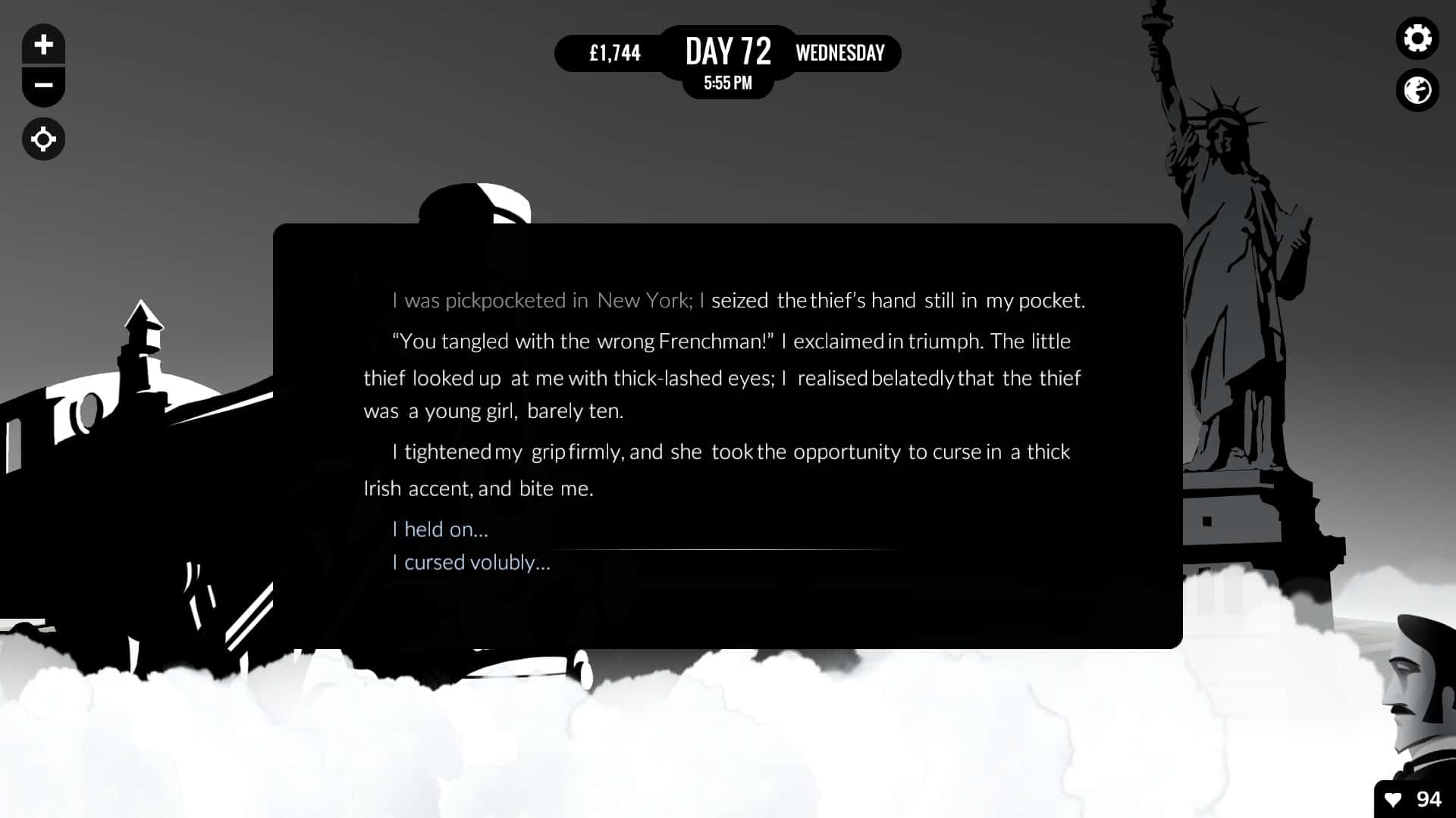 #2. 80 Days (GOG) 由: inkle Ltd