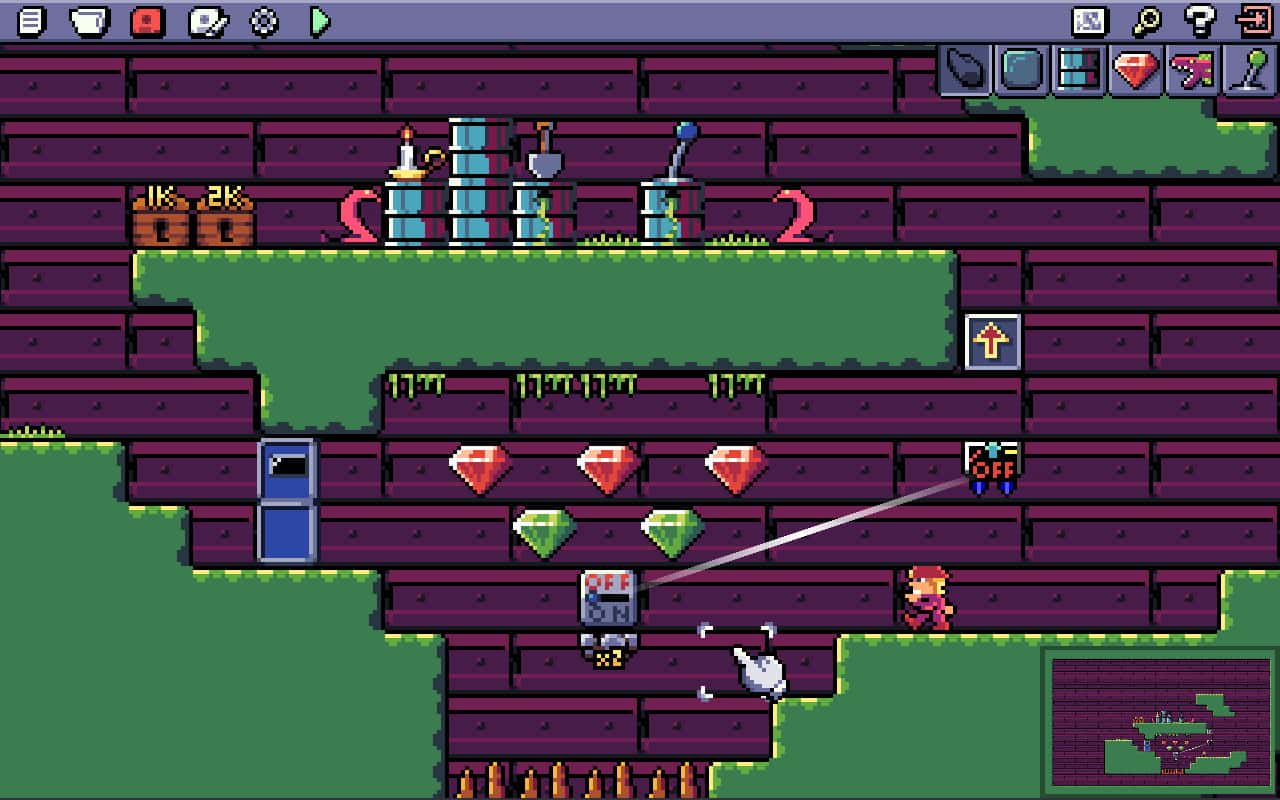 #6. Crystal Caves HD (GOG) By: Apogee Entertainment