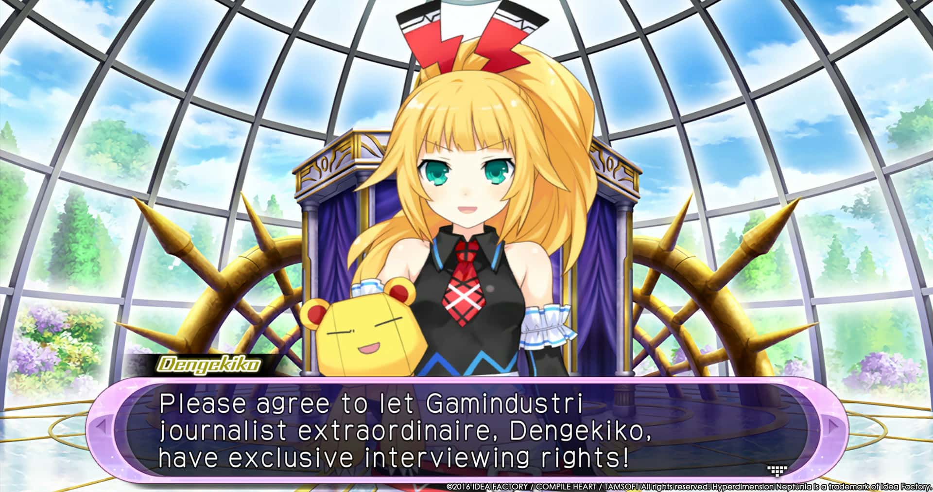 #5. Hyperdimension Neptunia U: Action Unleashed (GOG) โดย: Idea Factory International