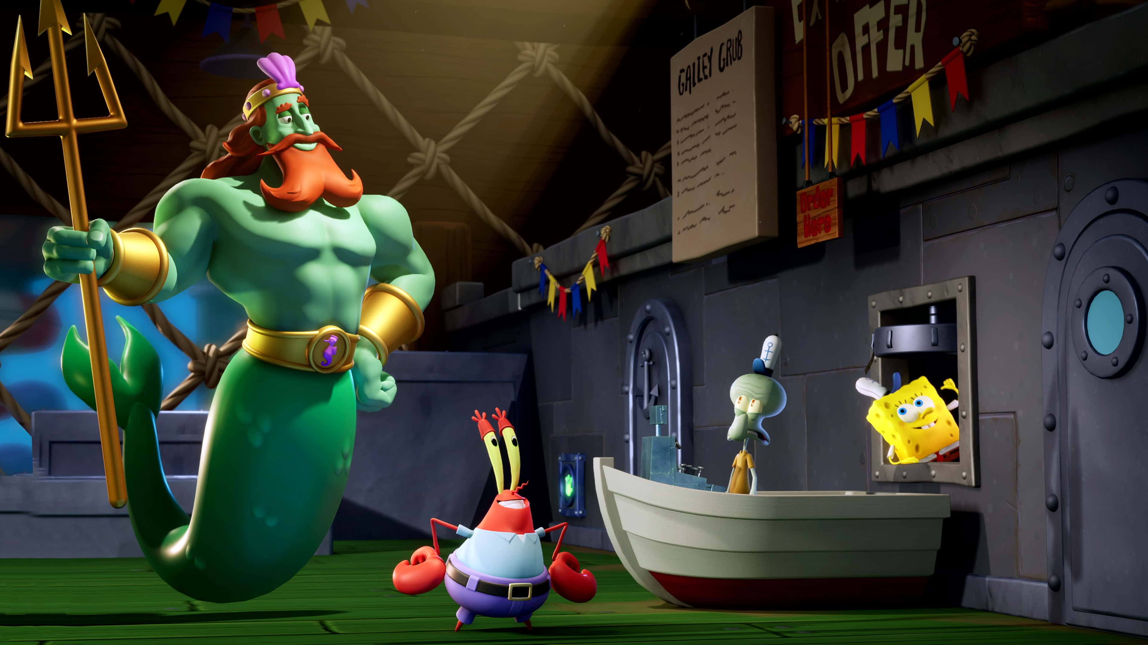 #1. SpongeBob Squarepants: Titans of the Tide (GOG) От: THQ Nordic GmbH