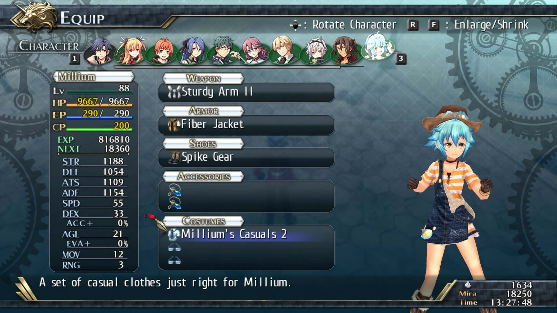 #1. The Legend of Heroes: Trails of Cold Steel II - All Casual Clothes (GOG) De: XSEED Games