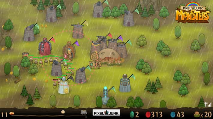 #9. PixelJunk Monsters HD (GOG) 来自: Double Eleven Ltd.