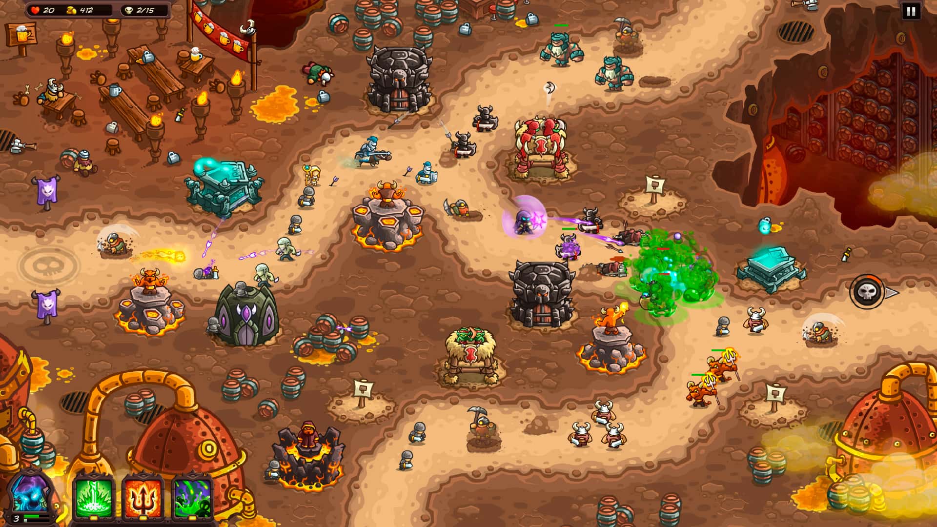 #3. Kingdom Rush Vengeance (GOG) By: Ironhide Game Studio
