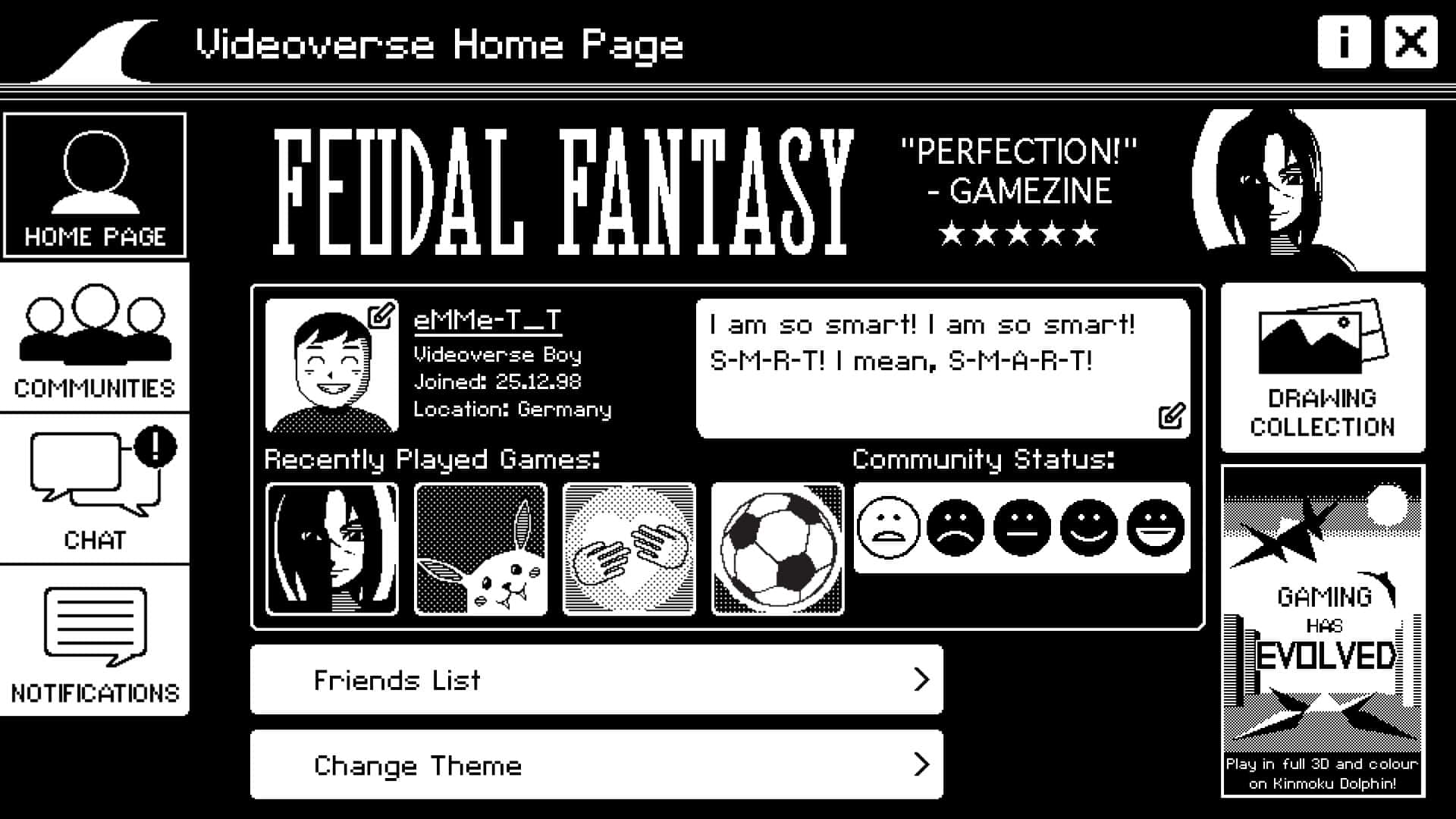 #1. VIDEOVERSE (GOG) 由: Kinmoku