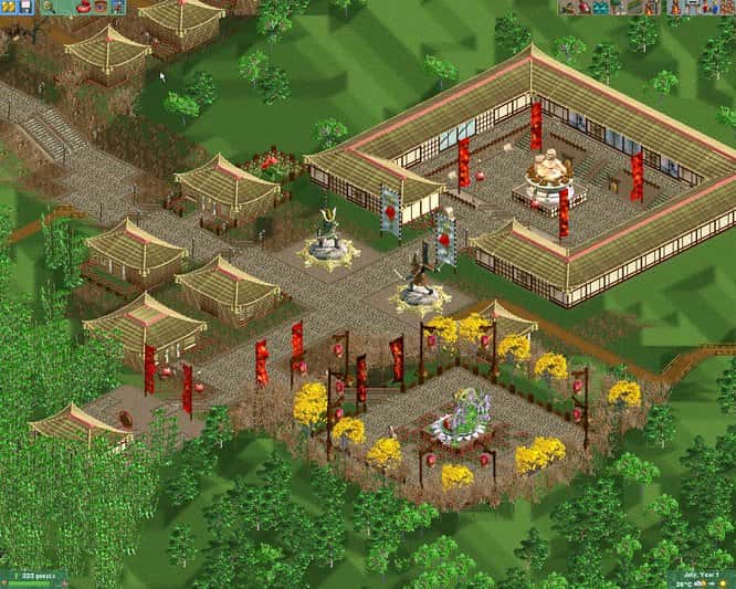 #9. RollerCoaster Tycoon® 2: Triple Thrill Pack (GOG) Podle: Atari