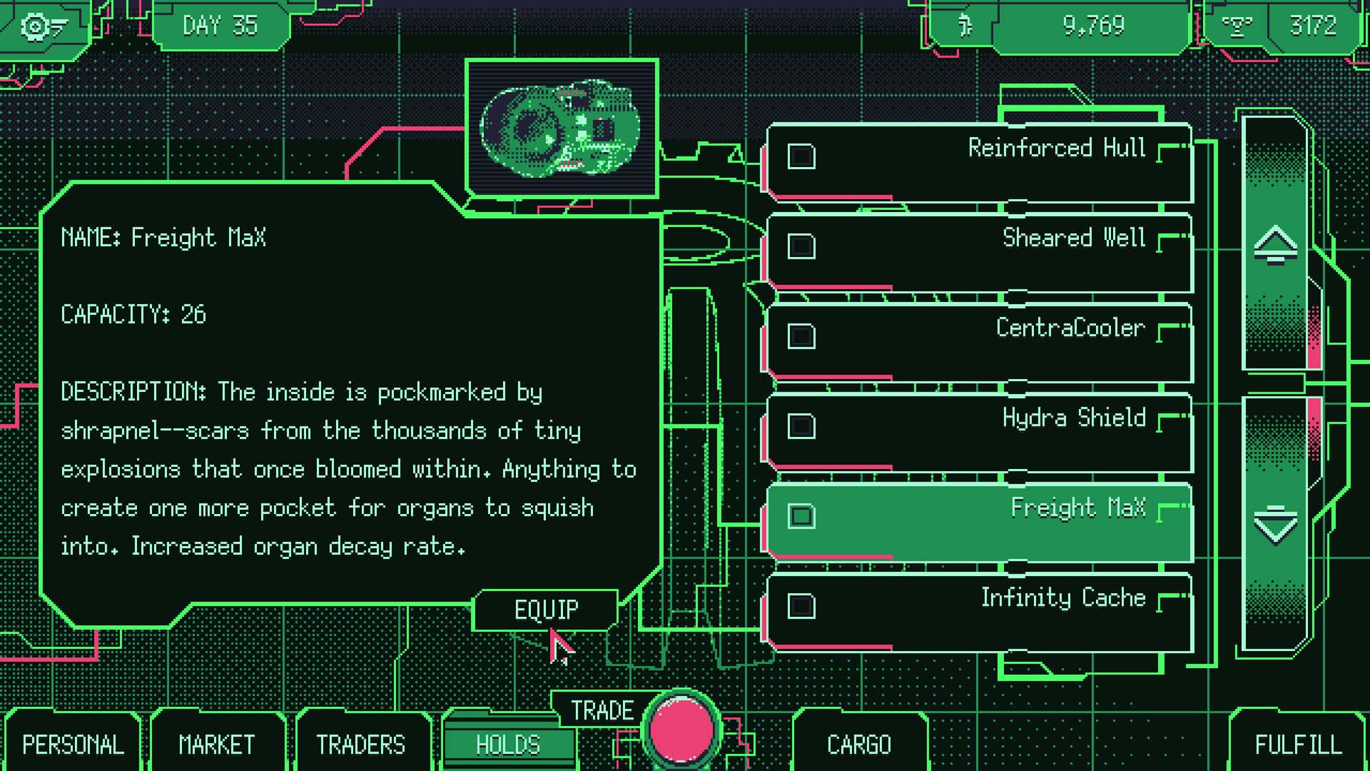 #5. Space Warlord Organ Trading Simulator (GOG) От: Strange Scaffold