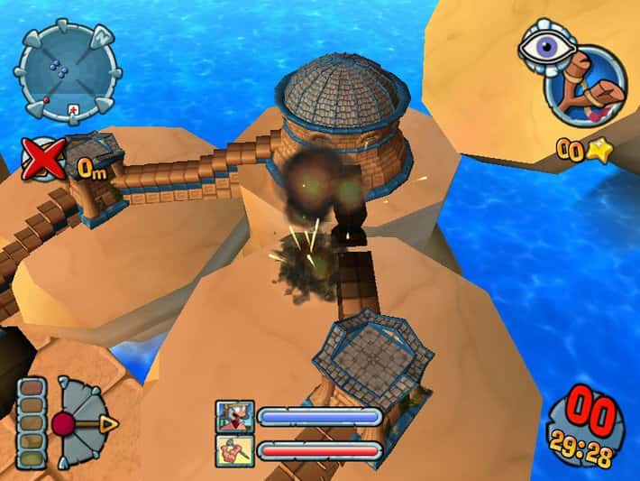 #8. Worms Forts: Under Siege (GOG) 由: Team17 Digital LTD.