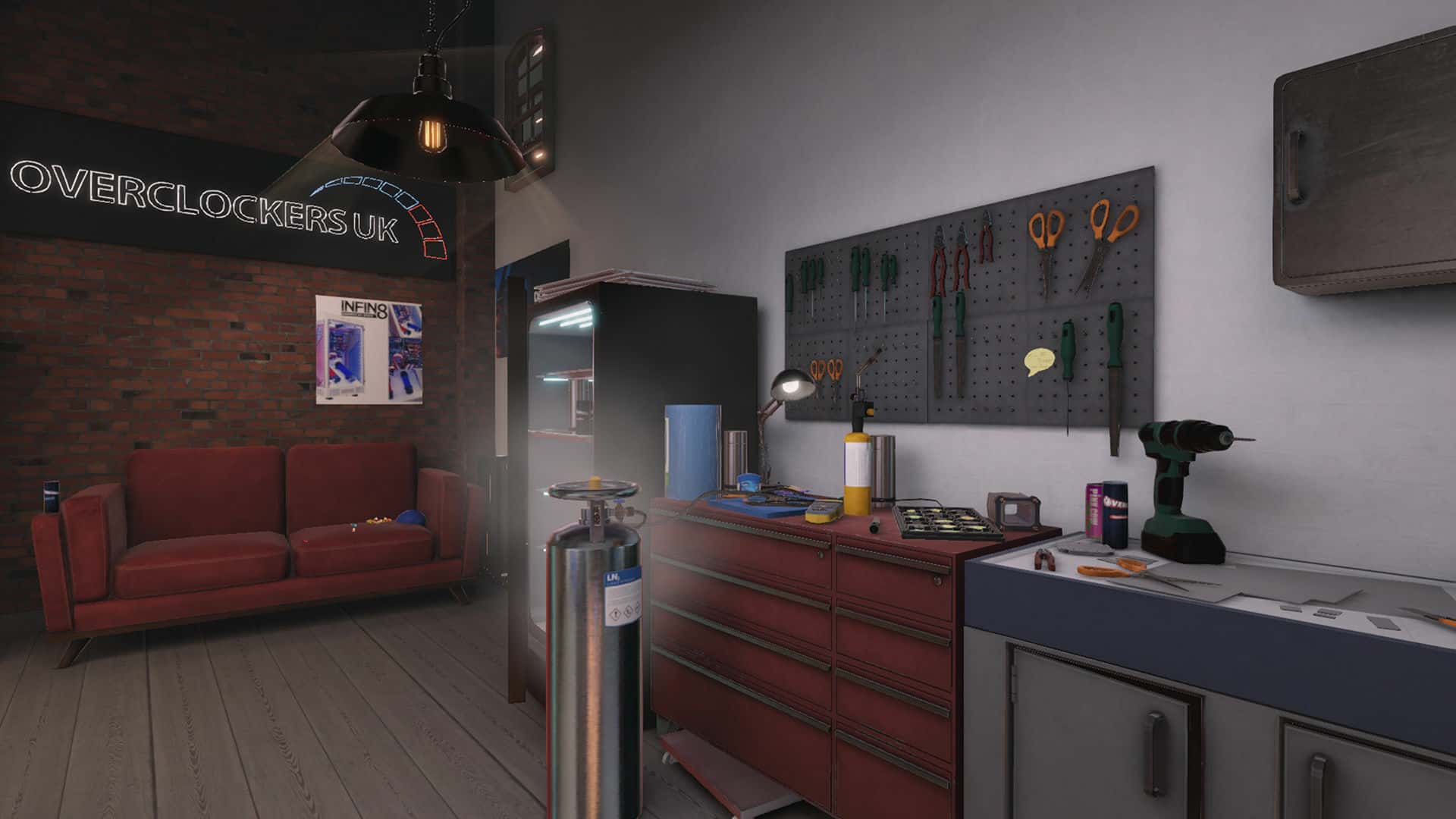 #3. PC Building Simulator – Overclockers UK Workshop (GOG) 由: The Irregular Corporation