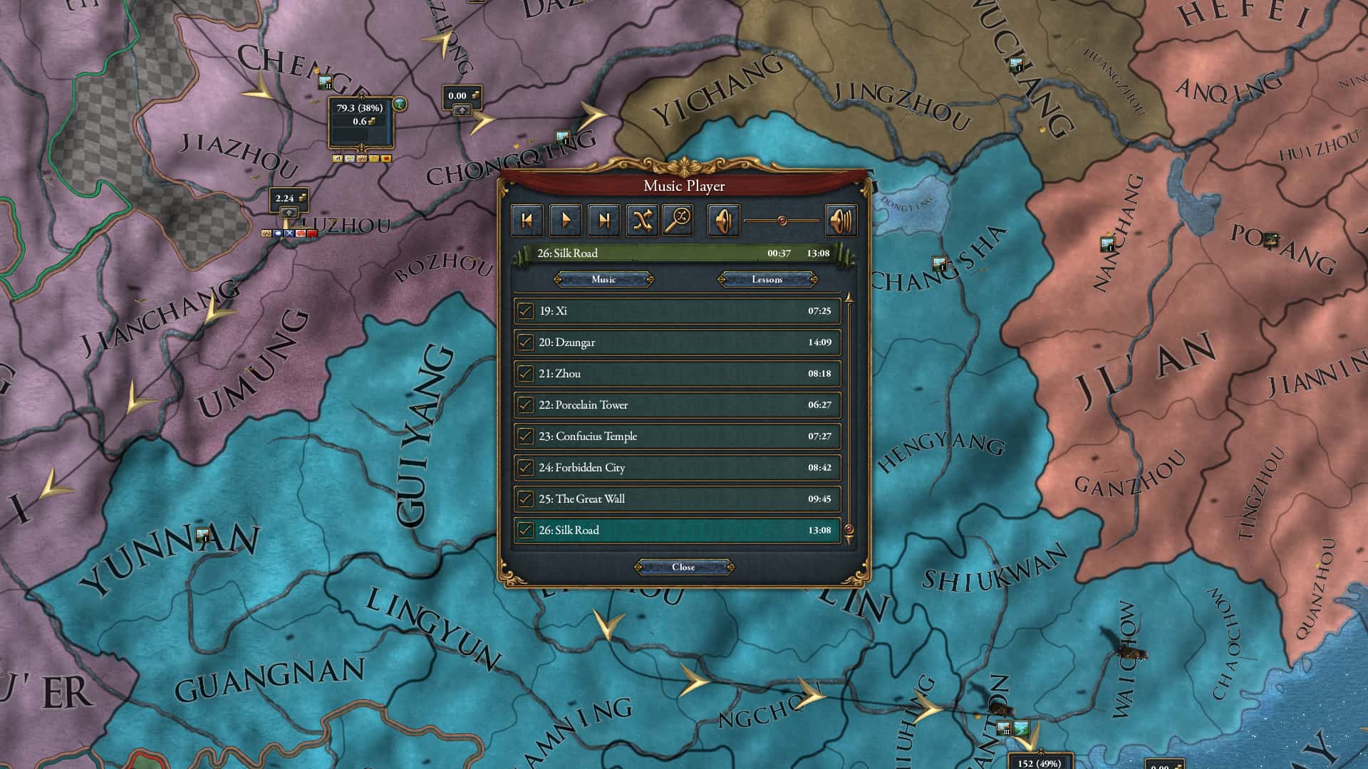 #7. Europa Universalis IV: China History Lessons (GOG) Podle: Paradox Interactive