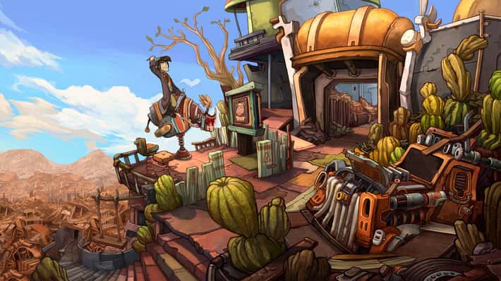 #1. Deponia (GOG) 由: Daedalic Entertainment