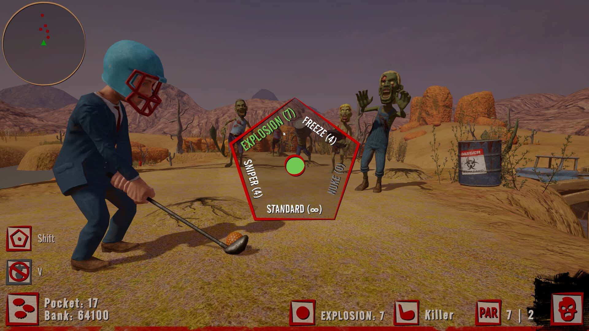 #6. Golf VS Zombies (GOG) 게시자: Untold Tales, Hyperstrange