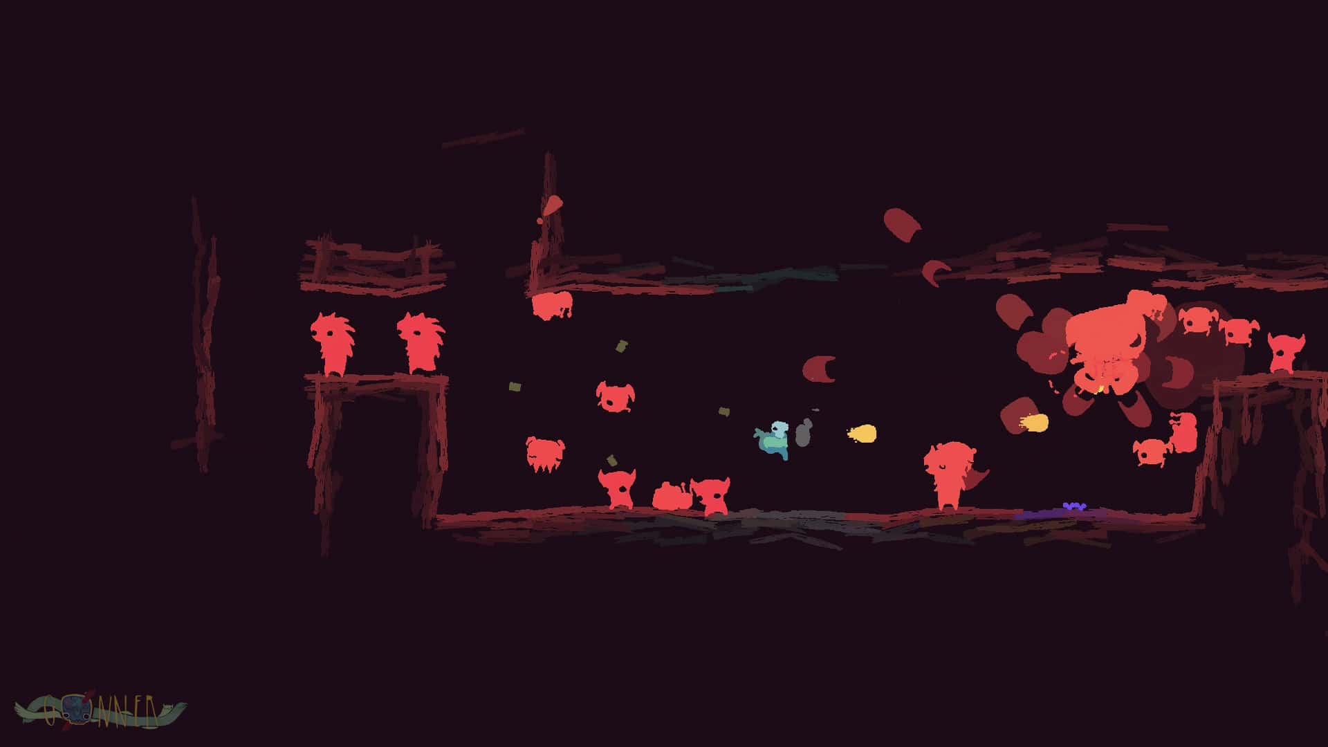 #7. GoNNER: Press Jump To Die Edition (GOG) Bởi: Raw Fury
