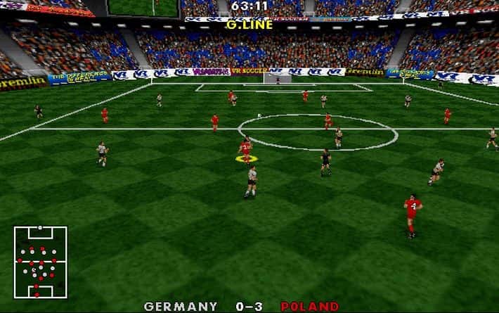 #10. VR Soccer '96 (GOG) By: Interplay