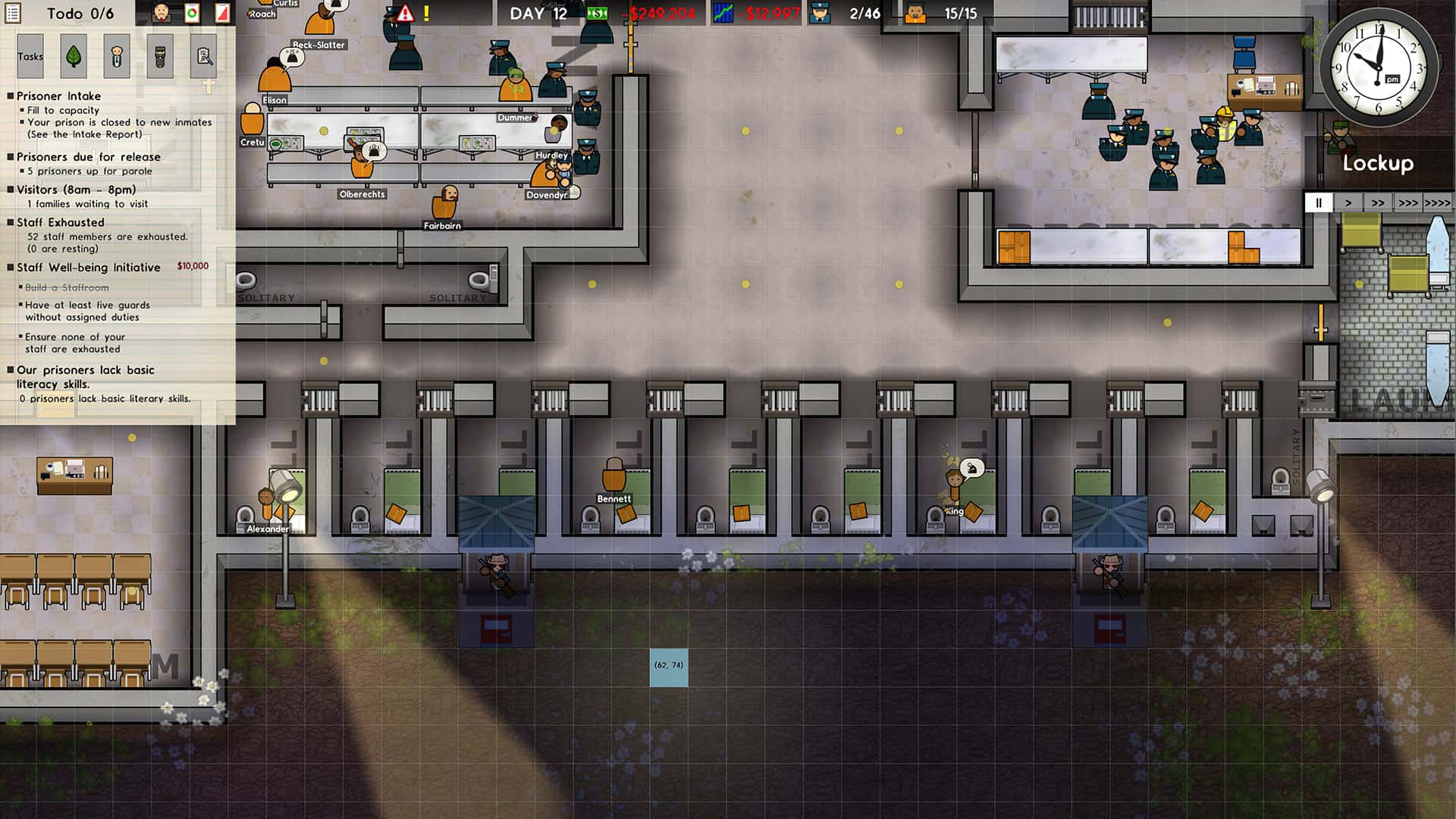 #4. Prison Architect - Free For Life (GOG) Bởi: Paradox Interactive