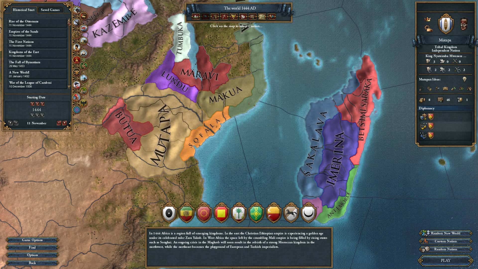 #7. Immersion Pack - Europa Universalis IV: Origins (GOG) Podle: Paradox Interactive