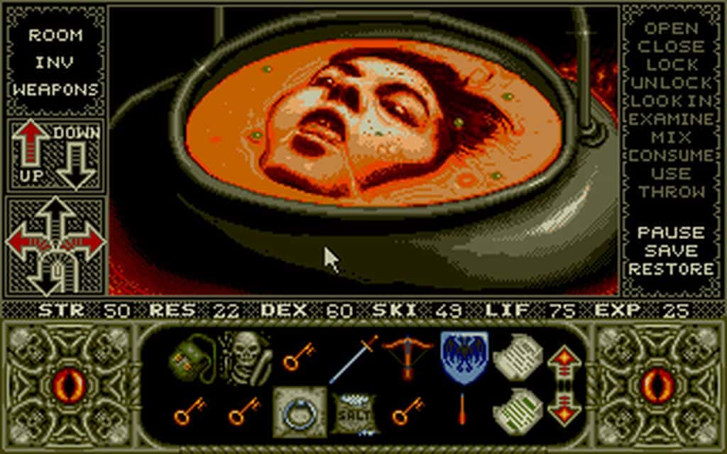 #2. Elvira: Mistress of the Dark (GOG) Por: Adventure Soft