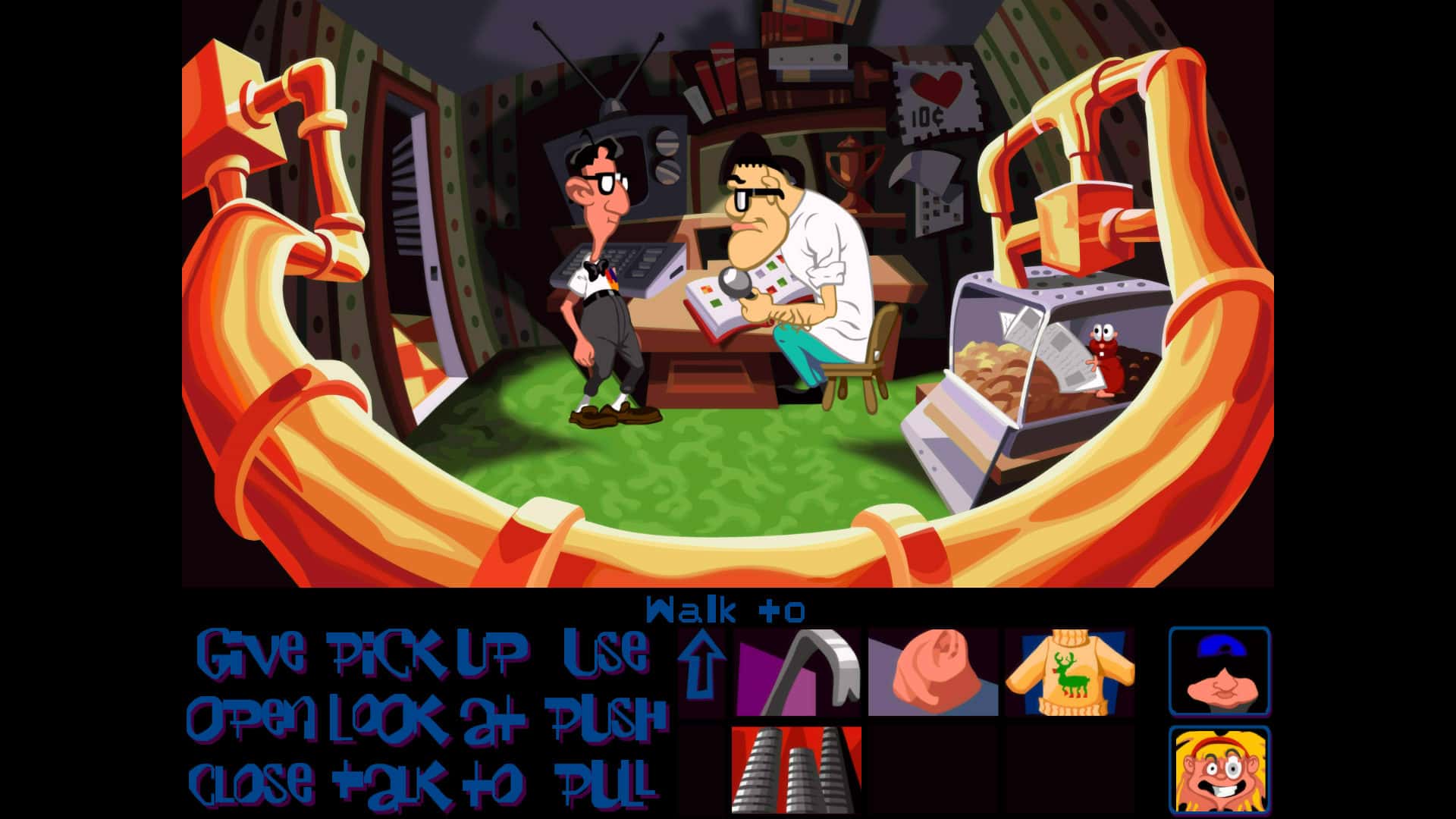 #3. Day of the Tentacle Remastered (GOG) 由: Double Fine Productions