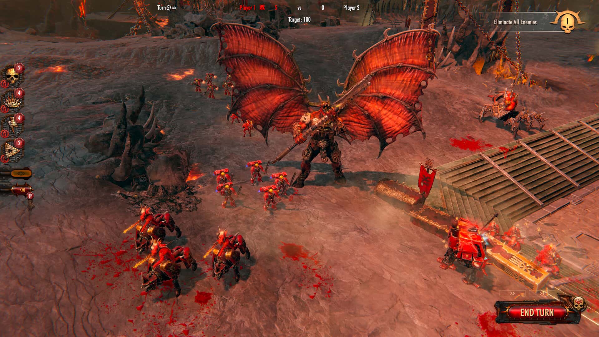 #1. Warhammer 40,000: Battlesector - Daemons of Khorne (GOG) โดย: Slitherine Ltd.