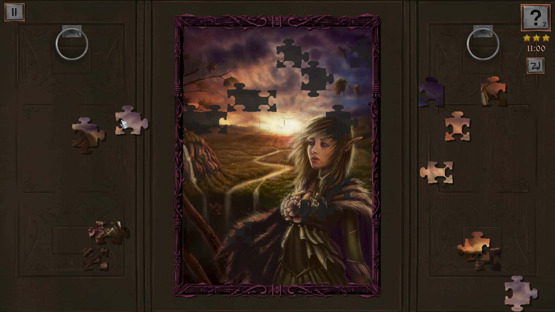 #5. Dark Fantasy: Jigsaw Puzzle (GOG) От: MediBang Games