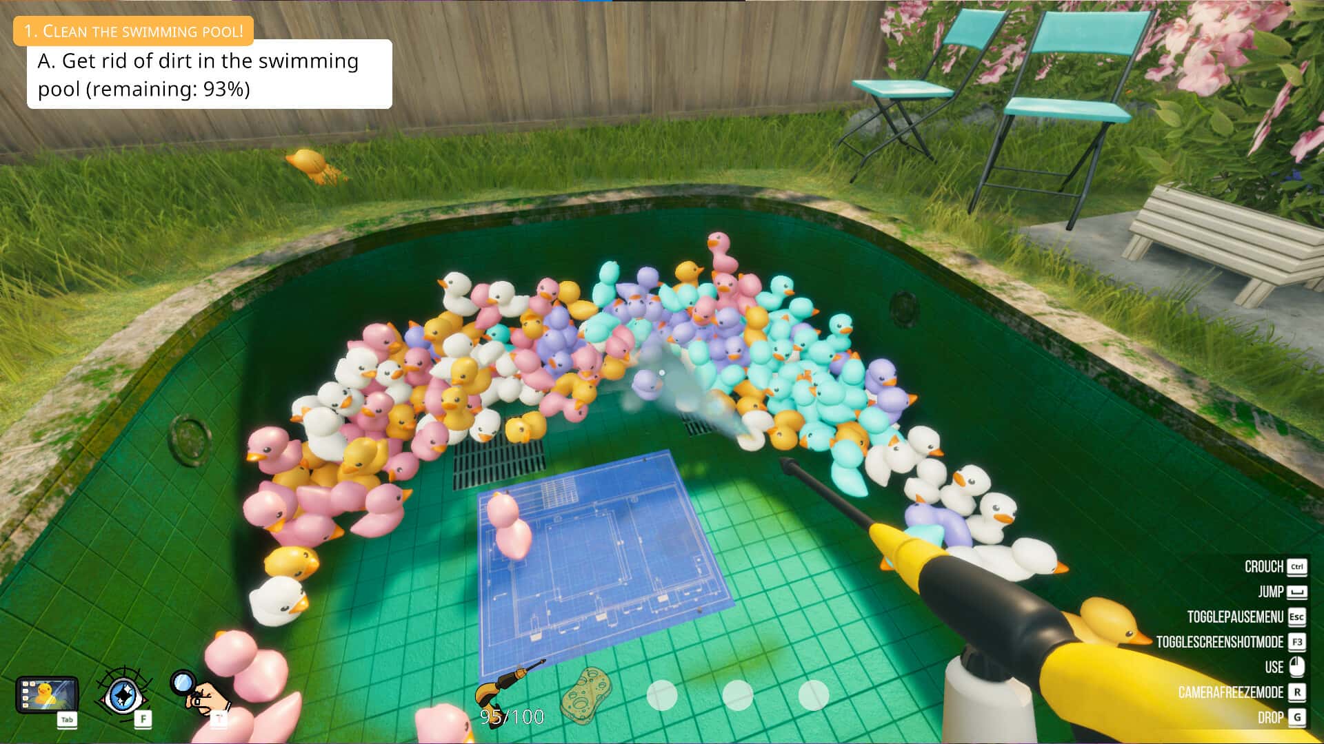 #2. Pool Cleaning Simulator (GOG) 由: FreeMind S.A., PlayWay S.A.