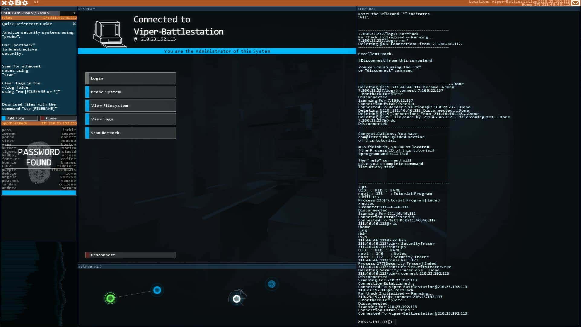 #8. Hacknet Complete Edition (GOG) От: Fellow Traveller