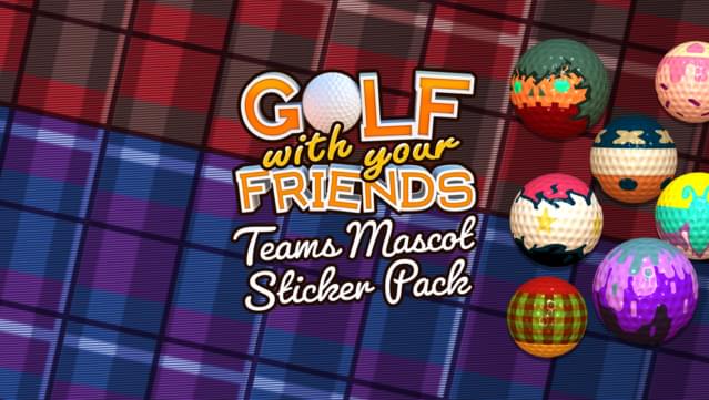 Golf With Your Friends - Teams Mascot Sticker Pack