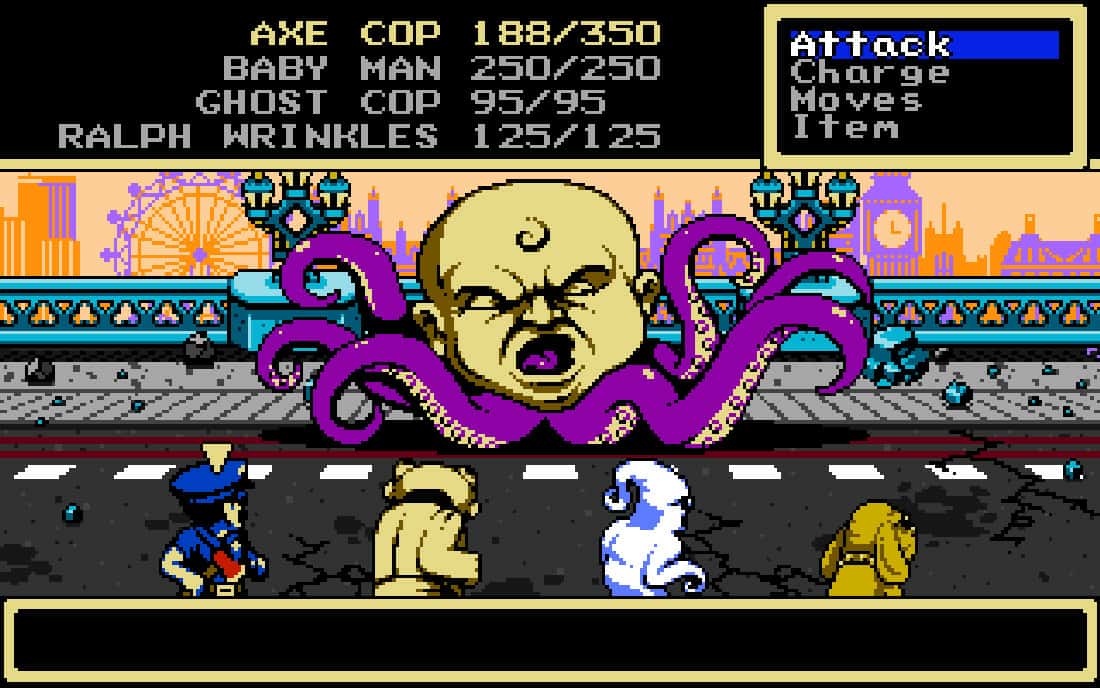 #9. Axe Cop (GOG) โดย: Red Triangle Games
