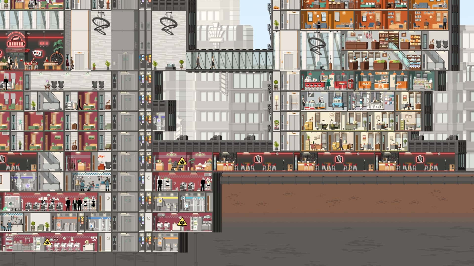 #5. Project Highrise: Las Vegas (GOG) Podle: Kasedo Games