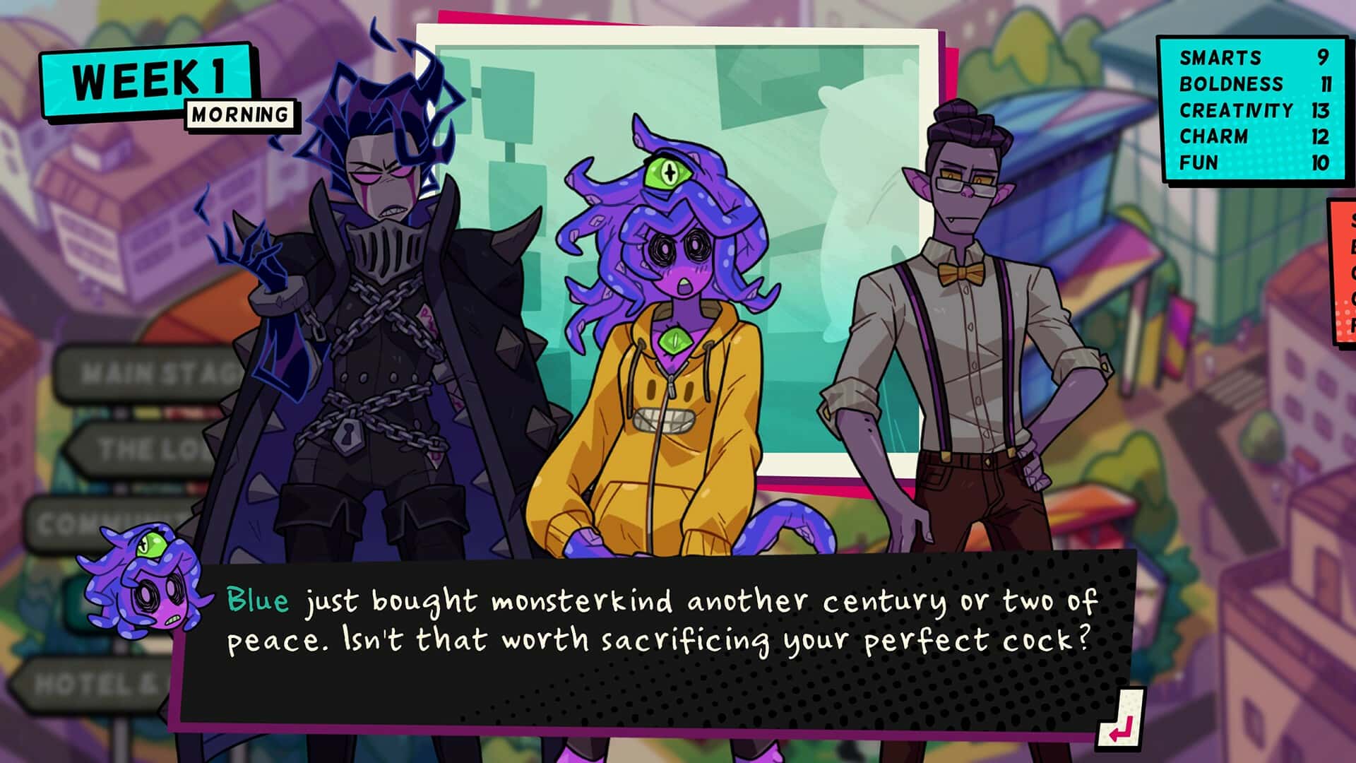 #9. Monster Prom 4: Monster Con (GOG) Podle: Beautiful Glitch