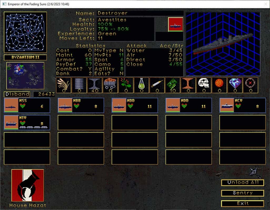 #6. Emperor of the Fading Suns Enhanced Demo (GOG) 由: Holistic Design Inc.
