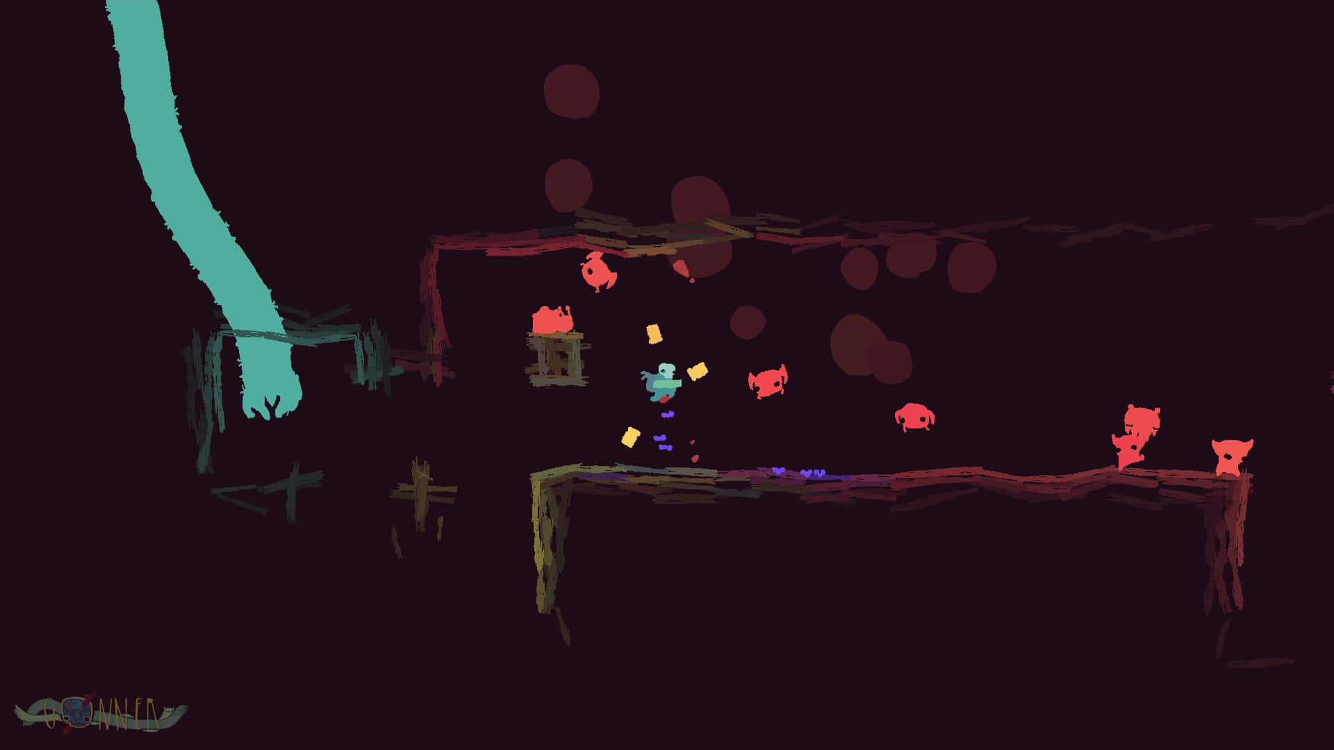 #3. GoNNER: Press Jump To Die Edition (GOG) Bởi: Raw Fury