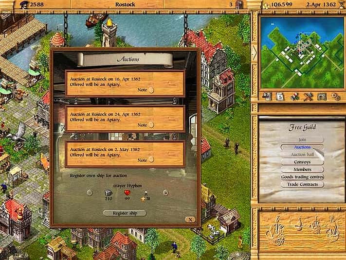 #7. Patrician 3 (GOG) De: Strategy First