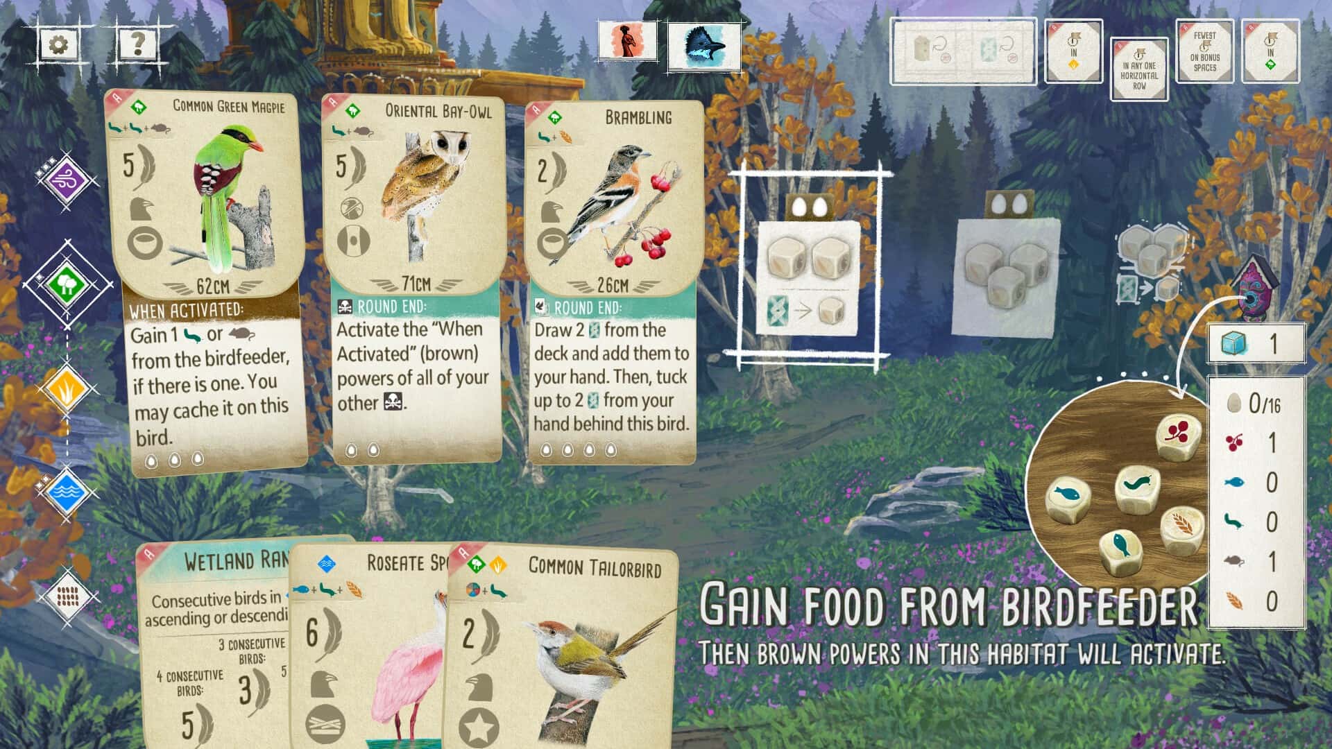 #5. Wingspan: Asia Expansion (GOG) 来自: Monster Couch, Stonemaier Games, indienova