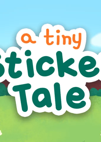 A Tiny Sticker Tale cover