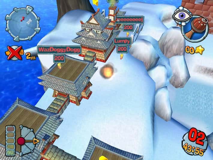 #2. Worms Forts: Under Siege (GOG) 由: Team17 Digital LTD.