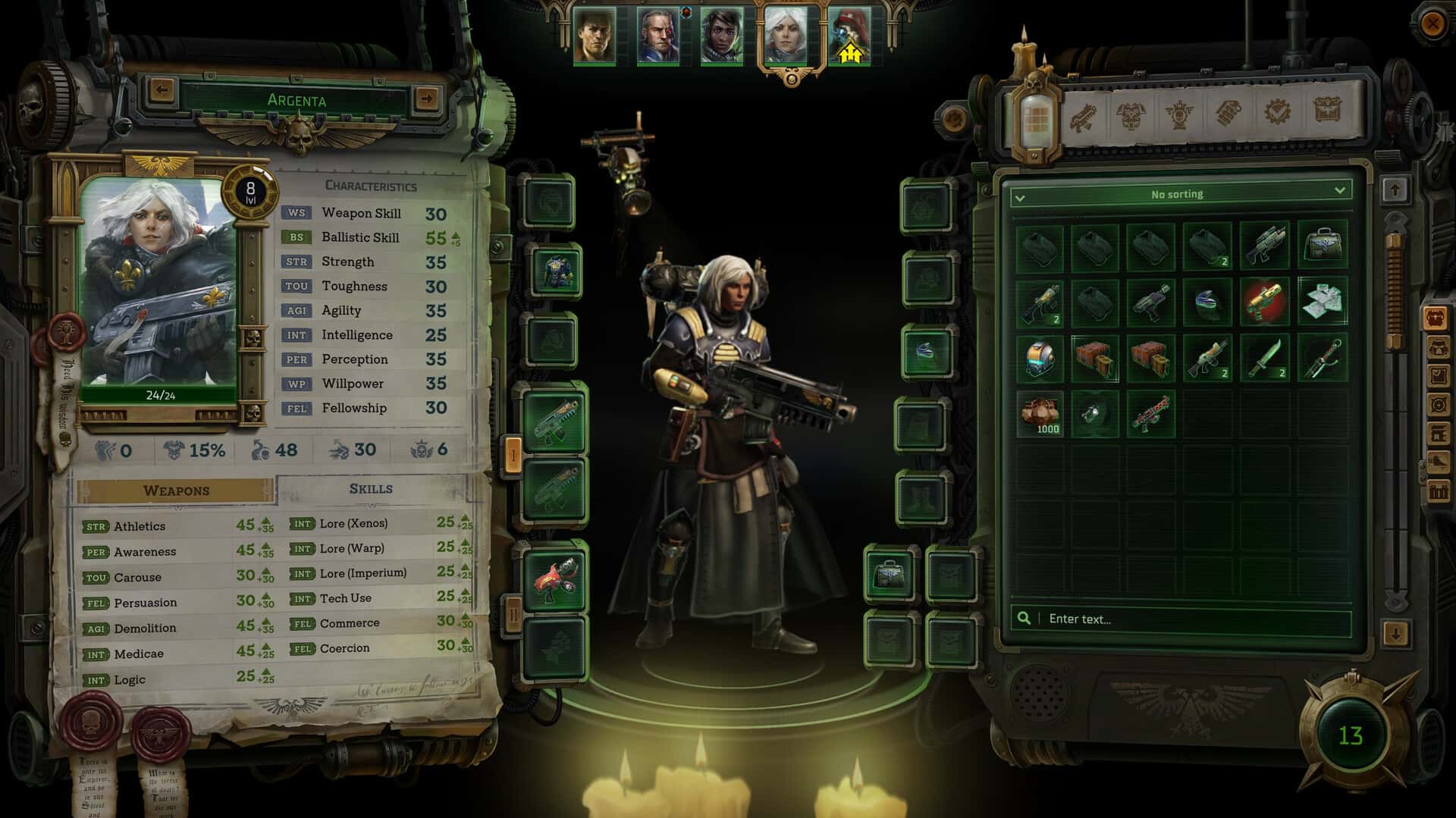 #6. Warhammer 40,000: Rogue Trader Deluxe Edition (GOG) Göre: Owlcat Games