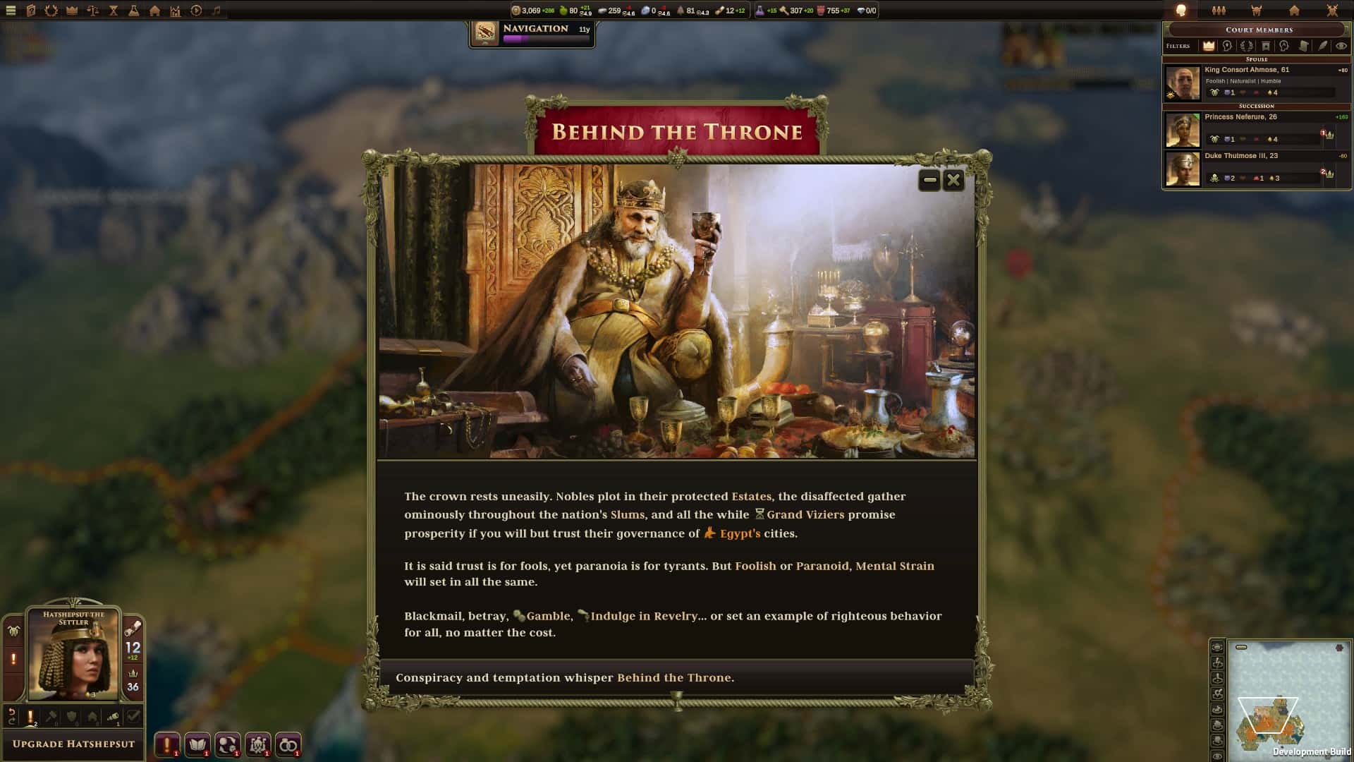 #1. Old World - Behind the Throne (GOG) От: Hooded Horse