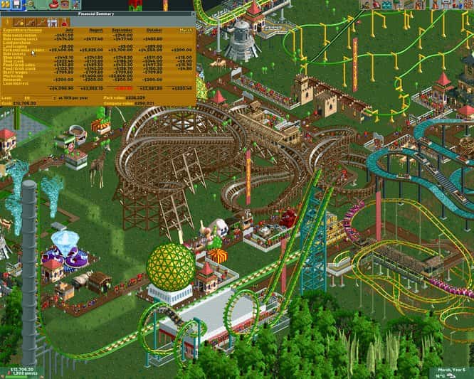 #5. RollerCoaster Tycoon® 2: Triple Thrill Pack (GOG) Podle: Atari