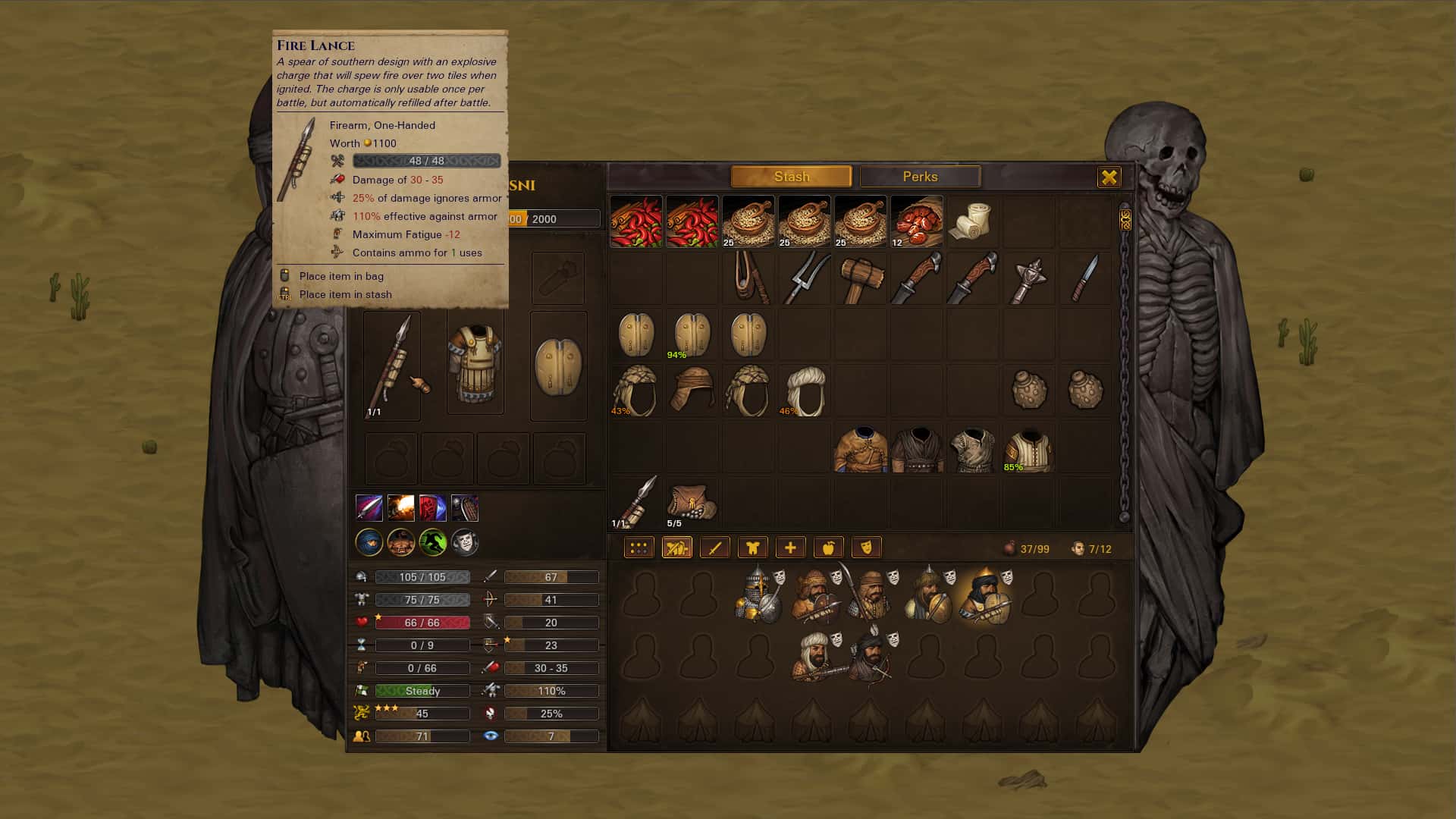 #6. Battle Brothers - Blazing Deserts (GOG) بواسطة: Overhype Studios