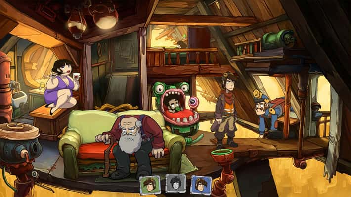 #4. Deponia 3: Goodbye Deponia (GOG) By: Daedalic Entertainment