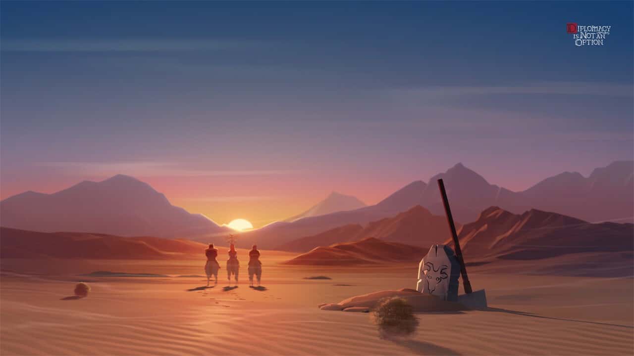 #1. Diplomacy is Not an Option - Wallpapers (GOG) Podle: Door 407