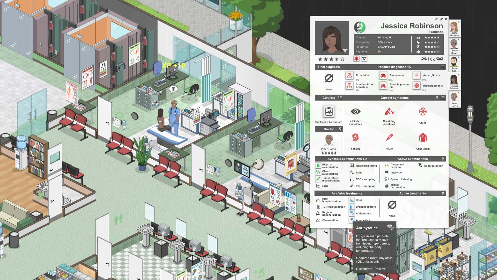 #3. Project Hospital (GOG) 由: Oxymoron Games