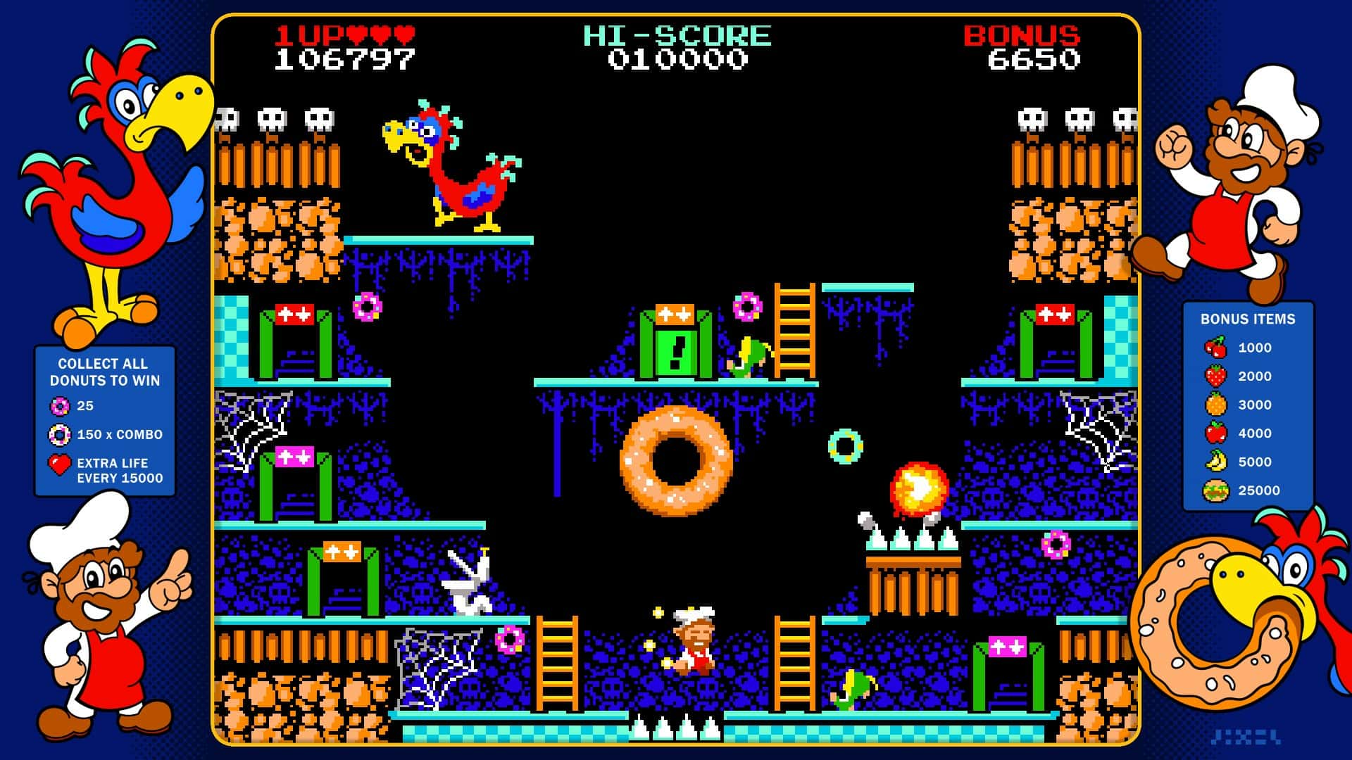 #6. Donut Dodo (GOG) 由: pixel games SARL-S