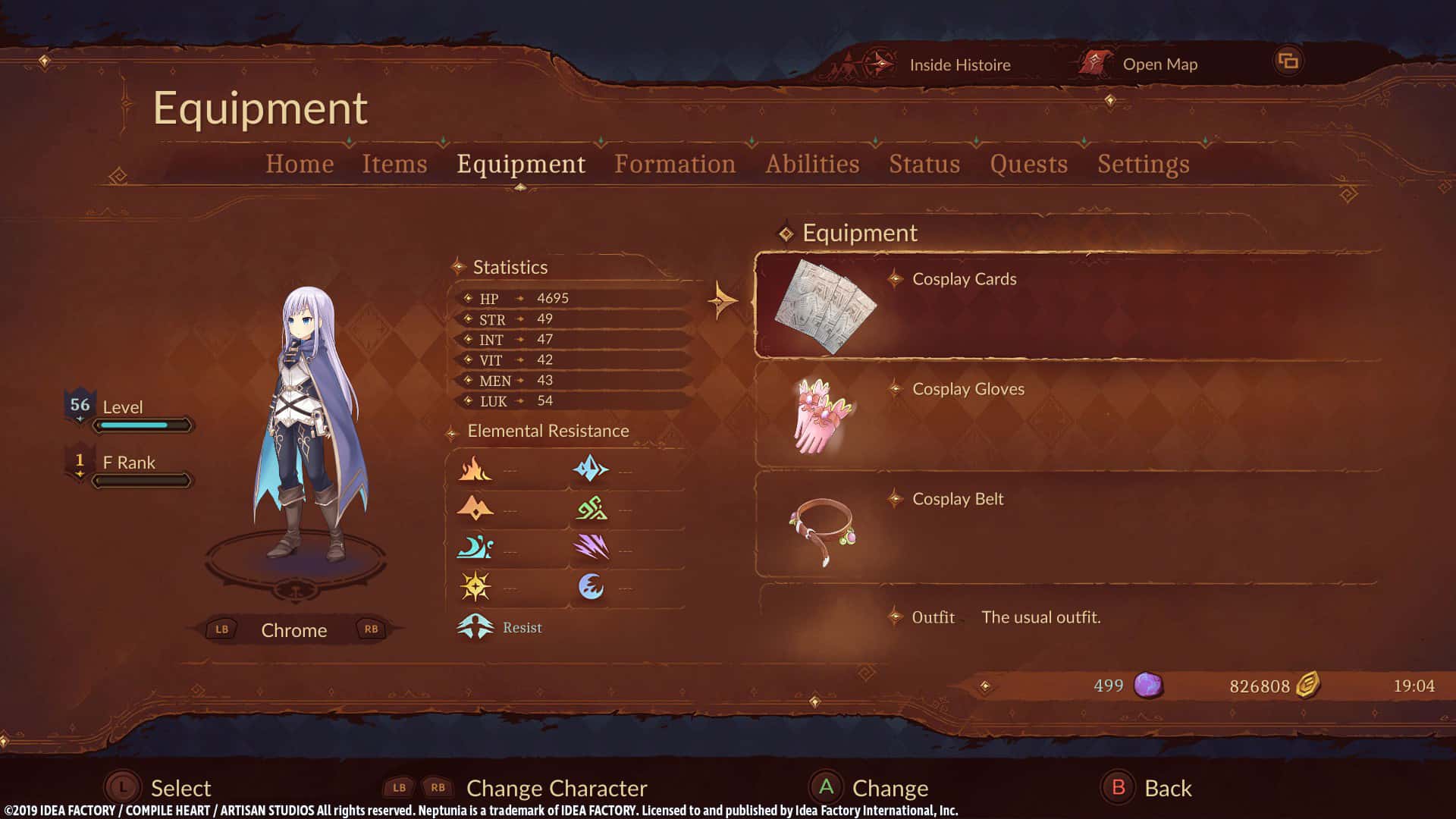 #3. Super Neptunia RPG - [Cosplay Series] Equipment Set (GOG) Podle: Idea Factory International