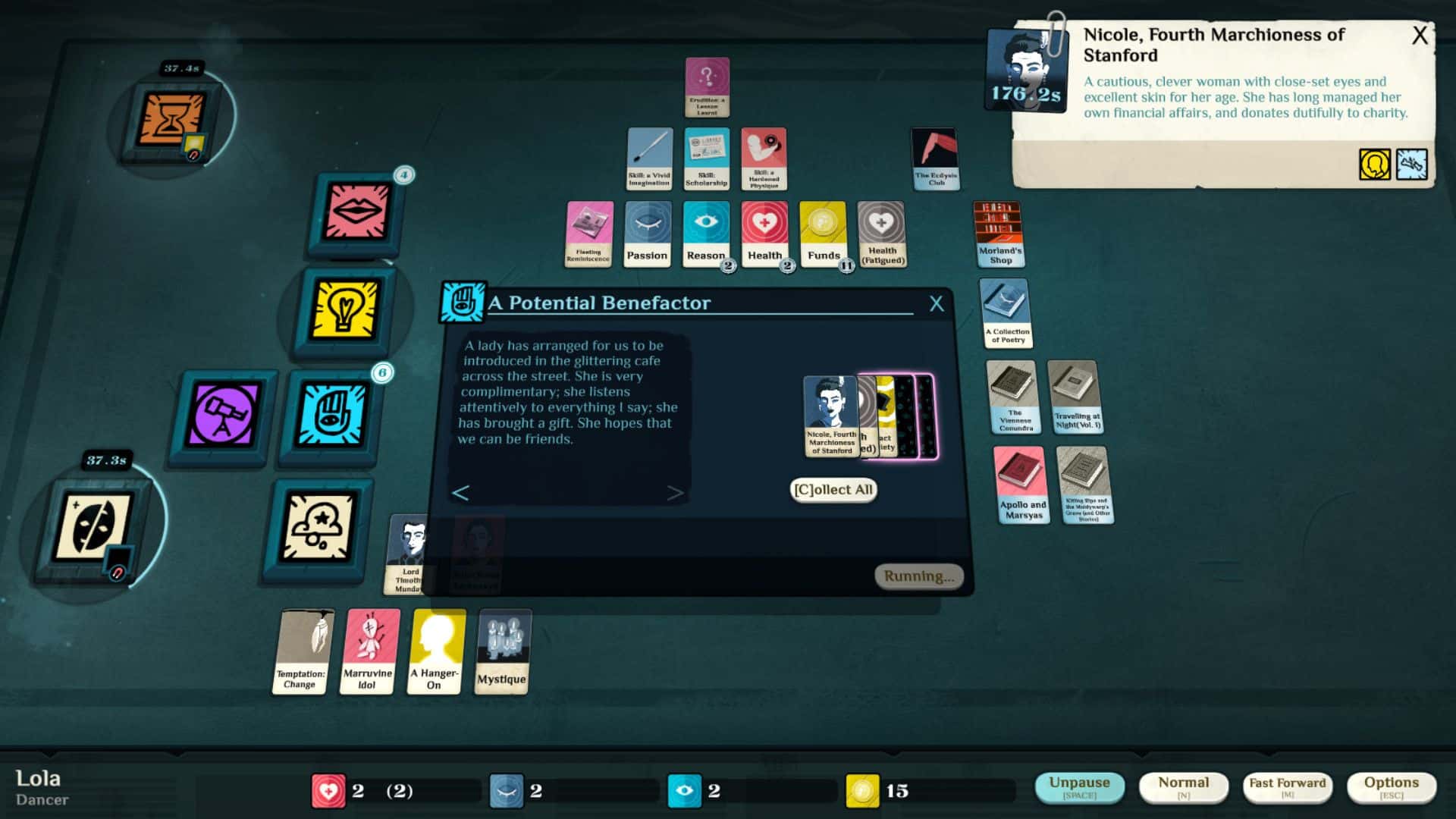 #1. Cultist Simulator: The Dancer (GOG) Door: Weather Factory