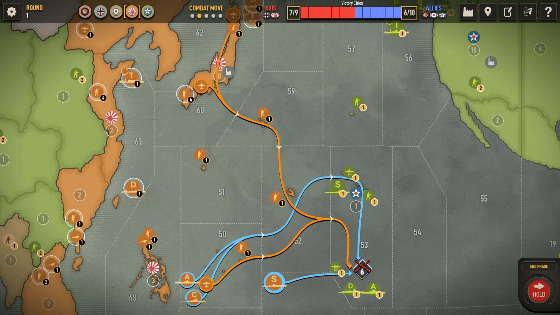 #9. Axis & Allies 1942 Online (GOG) โดย: Beamdog